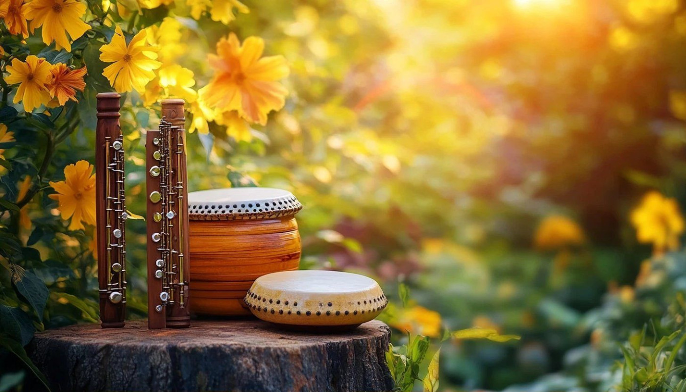 Comment les instruments traditionnels favorisent-ils la relaxation et l'épanouissement ?